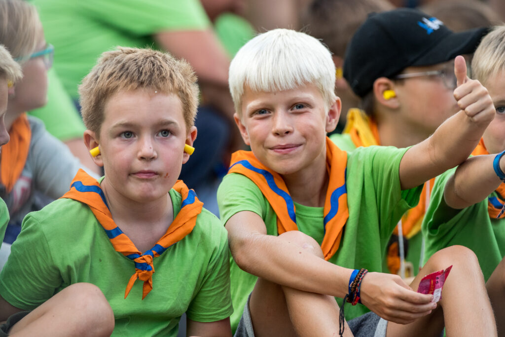 scouts tijdens nawaka